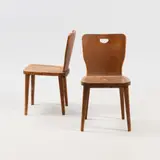 Werner West, A pair of chairs, mid of 20th century