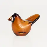Oiva Toikka, Decorative Bird, Flycatcher, Nuutajärvi, 1970's