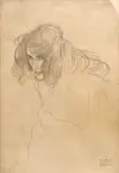 Gustav Klimt, Ženská hlava z trištvrte profilu