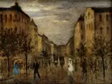 Antal Berkes, Budapeštianske korzo
