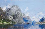 Georg Anton Rasmussen, Norwegischer Fjord