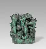 Friedrich Gräsel, Laokoon, 1965, Aufbaukeramik und Fayence