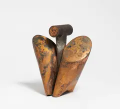 Starkes Herz I by Friedrich Gräsel, 1993, Kupfer, gelötet und korrodiert, sold Dec 2020