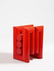 Wendeplastik 4 by Friedrich Gräsel, 1968, Rote PVC-Rohre, sold May 2017