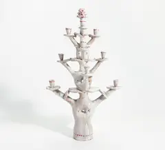 Leuchter by Friedrich Gräsel, Um 1960, Fayence, sold Jun 2020