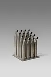 Friedrich Gräsel, Funktionsskulptur Bogenform, 1980, Edelstahl, geschweißt