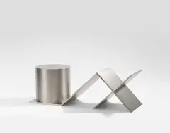 Kleine Raumplastik by Friedrich Gräsel, 1989, Edelstahl, geschweißt, sold Jun 2022