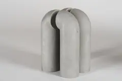 Ohne Titel by Friedrich Gräsel, 1971, Aluminium, sold Oct 2019