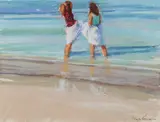 Richard Segalman, Morning Gulf, Pastel on paper