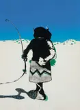 Fritz Scholder, Buffalo Dancer, New Mexico -, Lithograph