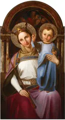 Friedrich Kraus, Queen of Heaven -, Oil on canvas