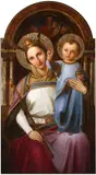 Friedrich Kraus, Queen of Heaven -, Oil on canvas