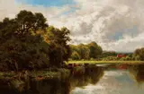 Henry H. Parker, On the Ouse Hemingford Grey, Hunt's