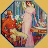 Henry James Soulen, A Courting Scene -