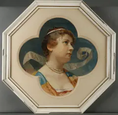 Erulo Eroli, Saint Isabella of France, Watercolor