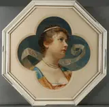 Erulo Eroli, Saint Isabella of France, Watercolor
