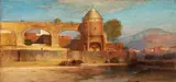 Samuel Colman, The Water Towers of Marfil, Mexico -, Oil on canvas