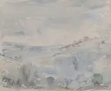 John Marin, Spring Valley of the Morin, France -, Watercolor on paper