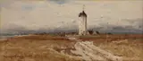 The Lighthouse - by Robert Swain Gifford, Watercolor on paper, sold Jun 2017