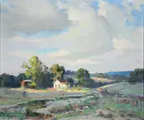 C. Curry Bohm, Summer Breeze, Oil on canvas