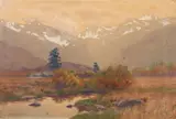 Charles Partridge Adams, Expansive Moutainous Landscape, probably Estes Park
