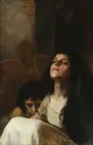Georg Cornicelius, Faith, Oil on canvas