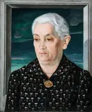 Alfred Jan Weissembergh, Portrait of a Woman -, Oil on wood panel