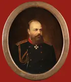 Nikolai Konilievich Bodarevsky, Portrait of Tsar Alexander III, Oil on canvas