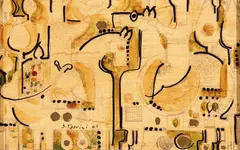 Lovers on Horseback and Two Riders on Horseback - by Sadegh Tabrizi, Gouache and mixed media, sold Jun 2017