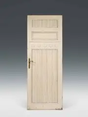 Otto Wagner, Door, 1899, wood, laquered; brass; original condition