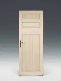 Otto Wagner, Door, 1899, wood, laquered; brass; original condition