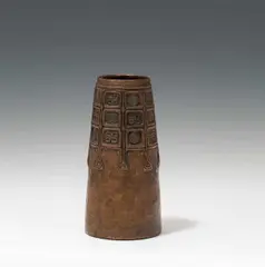 Gustav Gurschner, Vase, bronze; signed on the side "Gurschner"