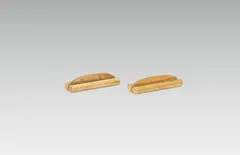 Pair of placecard holders by Josef Hoffmann, sold Jun 2023
