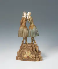 Le Secret" (the secret) by Demetre H. Chiparus, offered Jun 2023