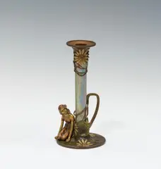 Candlestick by Franz Xaver Bergmann, offered Jun 2023