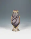 Vase "iris" with silver mounting by Émile Gallé, offered Jun 2023