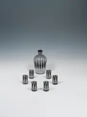 Hans Bolek, Jug with six shot glasses