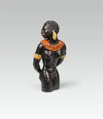 Stephan Coneye, African woman with jewelry