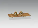 Carl Auböck, Wall shelf and pair of bookends