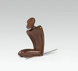 African warrior by Hagenauer, sold Jun 2023