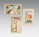Bertold Löffler, Three postcards