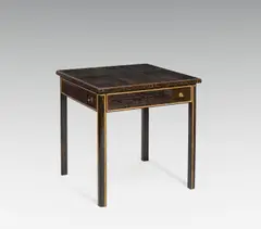 Josef Hoffmann, Gaming table for the hunting lodge Hochreith in Hohenberg by Karl Wittgenstein