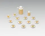 Otto Prutscher, Mocha service "Calais" for 12 people