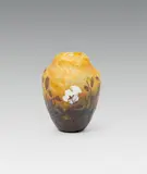 Daum Nancy, Vase with marquetry