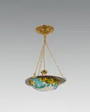 Ceiling lamp by Émile Gallé, sold Dec 2022