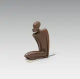 Sitting African with spear by Hagenauer, offered Dec 2022