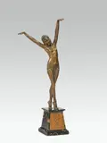 Demetre H. Chiparus, Egyptian dancer