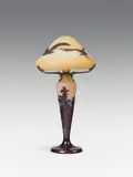 Émile Gallé, Table lamp "Paysage aux aigles
