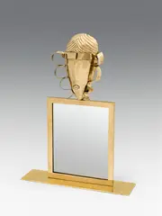 Hagenauer, Mirror with head sculpture