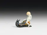 Michael Powolny, Sculpture "Schneckenreiter